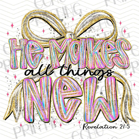 FTHG 841 - MAKE ALL THINGS NEW