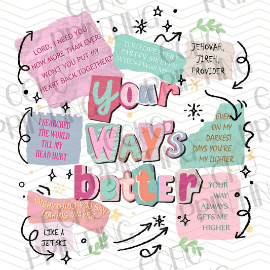 FTHG 857 - YOUR WAY IS BETTER