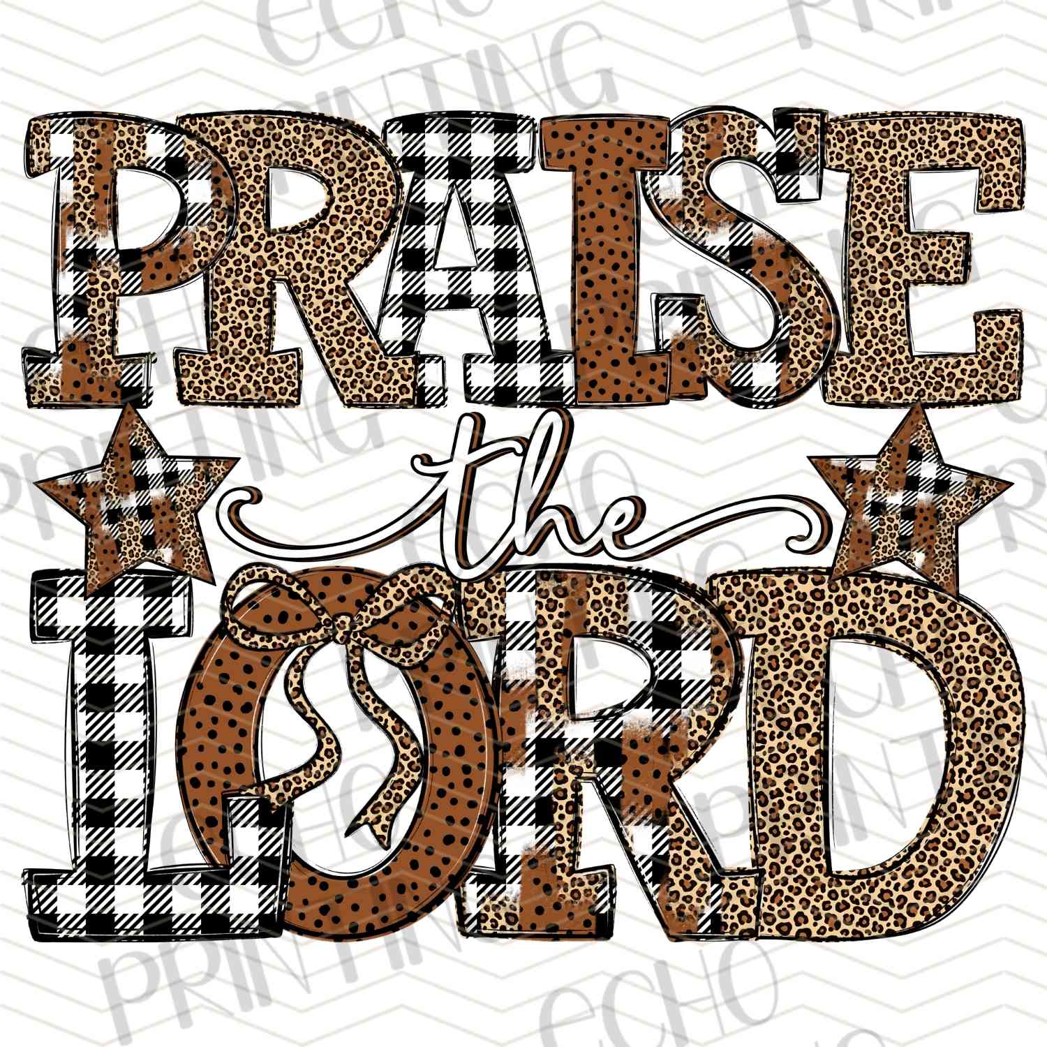 FTHG 875 - PRAISE THE LORD – ECHO PRINTING