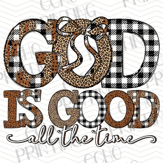 FTHG 884 - GOD IS GOOD ALL THE TIME