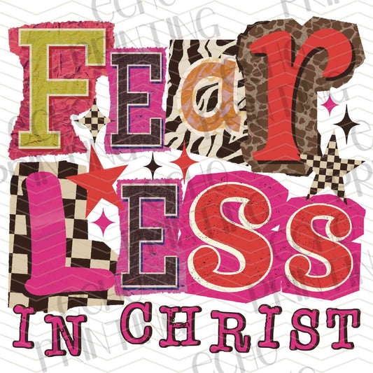 FTHG 886 - FEAR LESS IN CHRIST