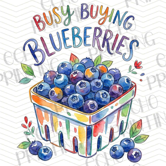 FTHG 906 - BUSY BUYING BLUEBERRIES