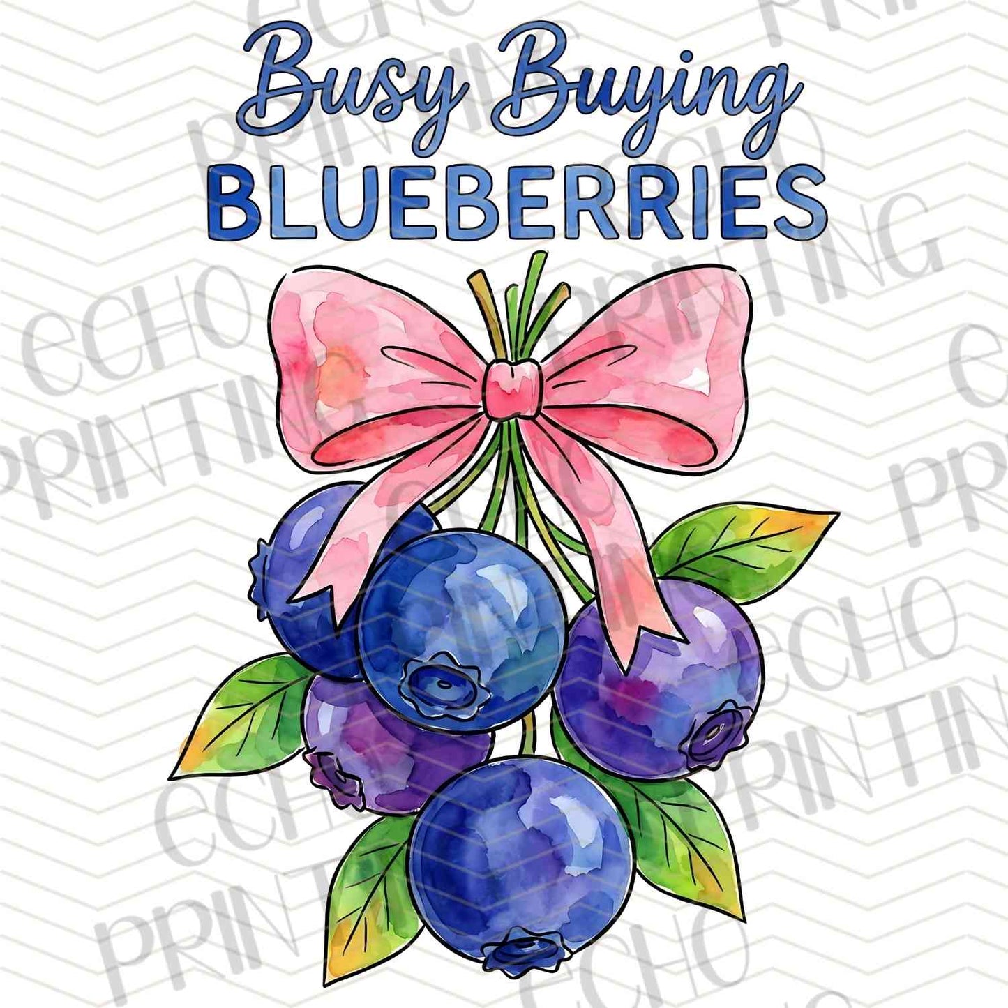 FTHG 907 - BUSY BUYING BLUEBERRIES