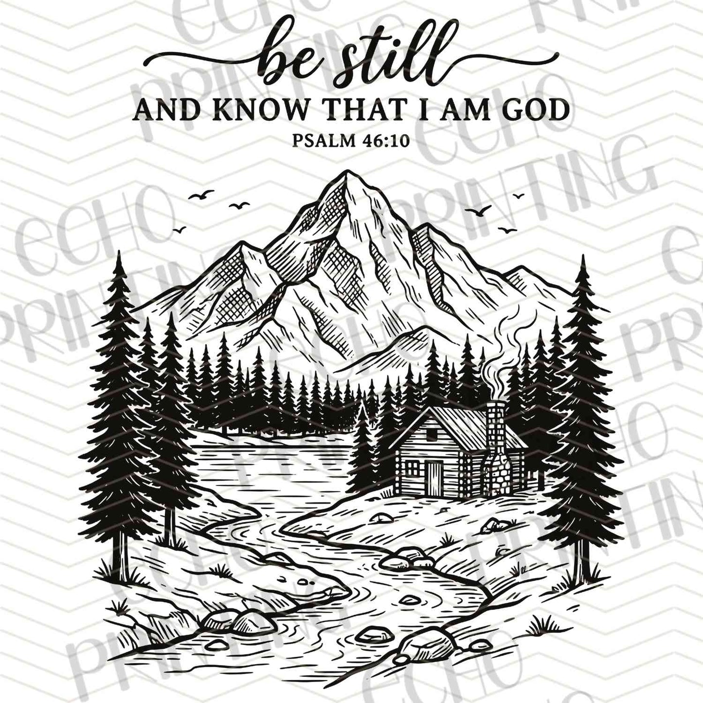 FTHG 925 - BE STILL AND KNOW THAT I AM GOD