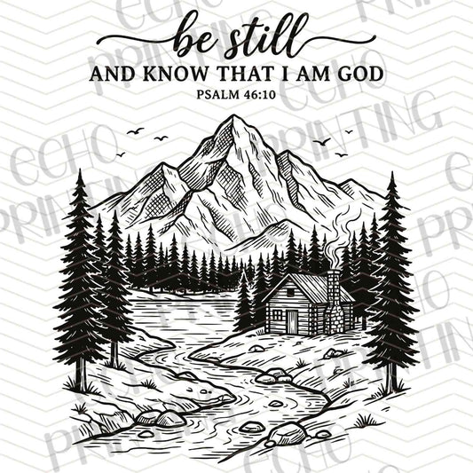 FTHG 925 - BE STILL AND KNOW THAT I AM GOD