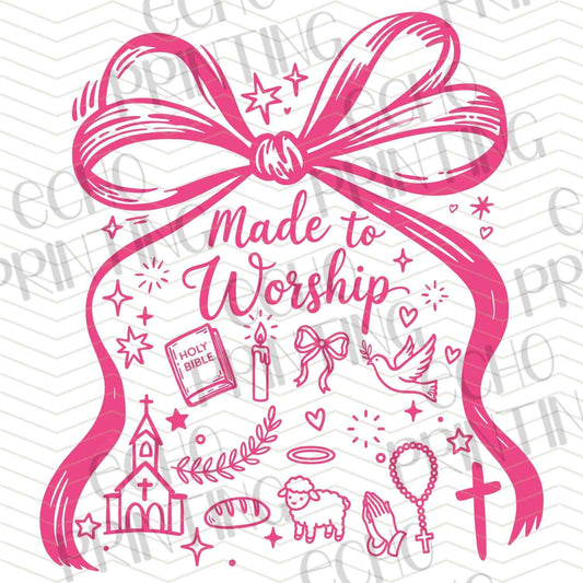 FTHG 930 - MADE TO WORSHIP