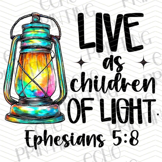 FTHG 969 – LIVE AS CHILDREN OF LIGHT (EPHESIANS 5:8)