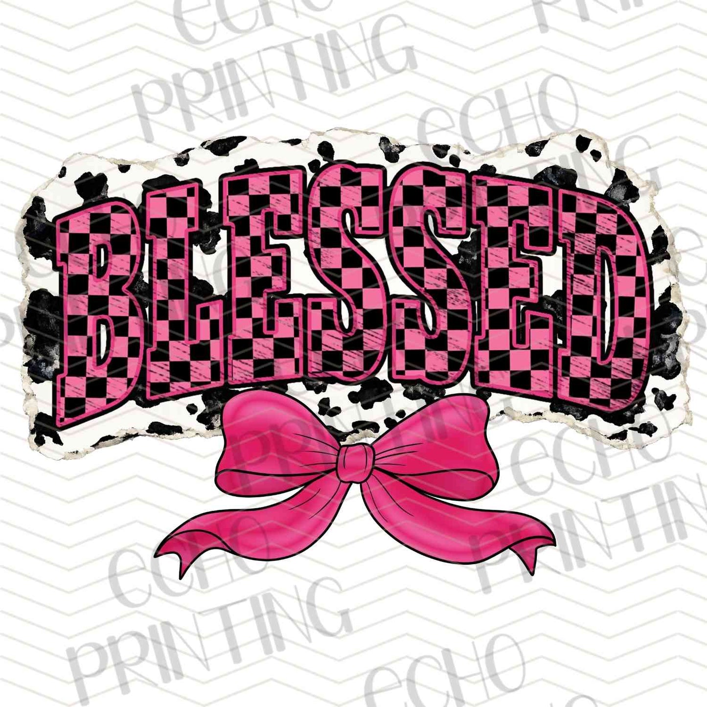 FTHG 995 - CHECKERED BOW FAITH
