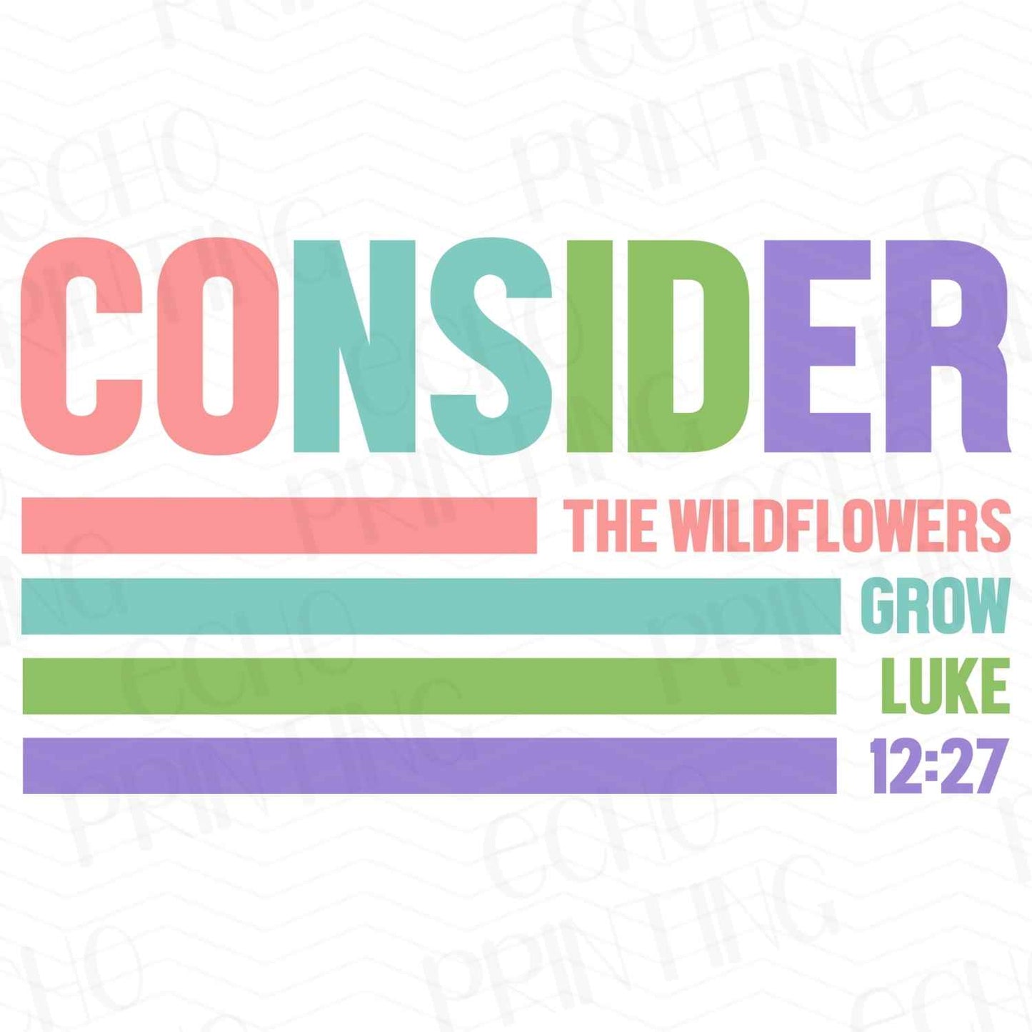 FTHG 107 - CONSIDER THE WILDFLOWERS
