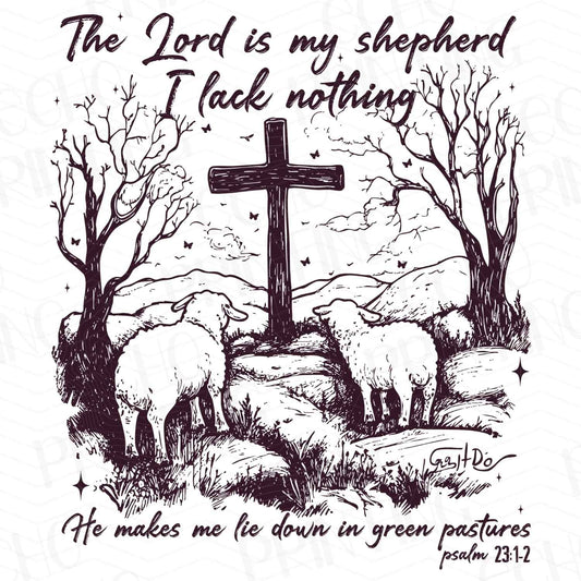 FTHG 17 - THE LORD IS MY SHEPHERD - CROSS & LAMB