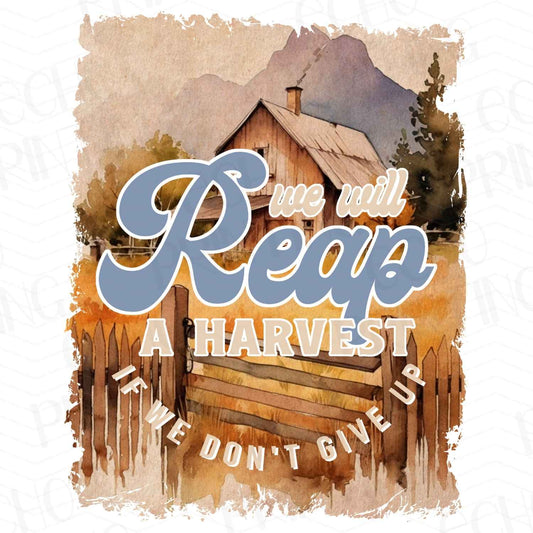 FTHG 183 - REAP HARVEST DO NOT QUIT