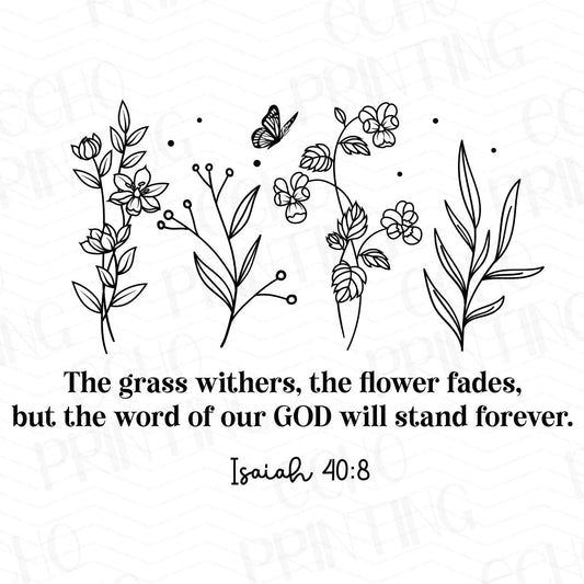 FTHG 192 - THE GRASS WITHERS FLOWER FADES
