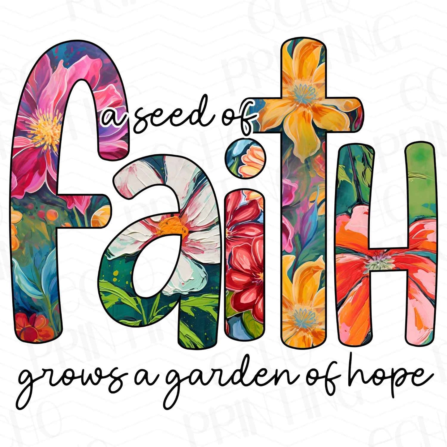 FTHG 242 - FAITH GROWS IN THE GARDEN OF HOPE