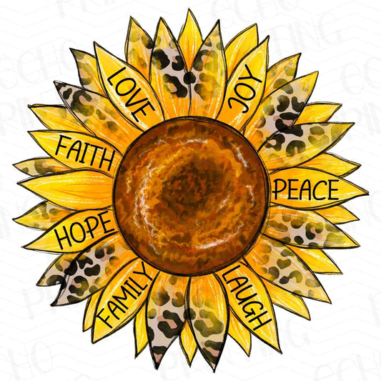 FTH 381 – FAITH AND PEACE SUNFLOWER CIRCLE