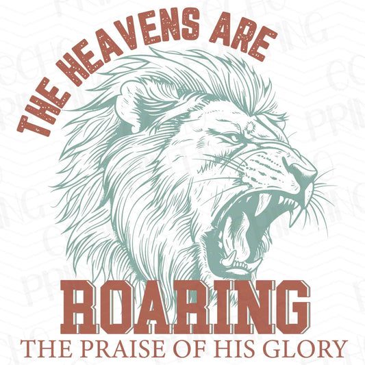 FTH 418 – THE HEAVENS ARE ROARING THE PRAISE OF HIS GLORY