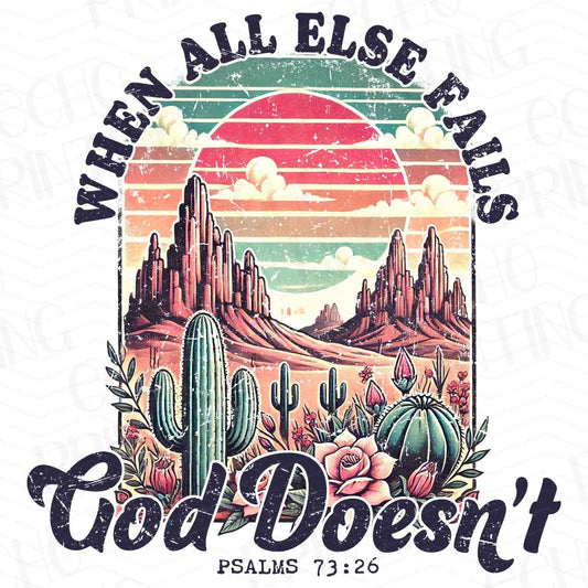 FTHG 429 – WHEN ALL ELSE FAILS GOD DOESN’T