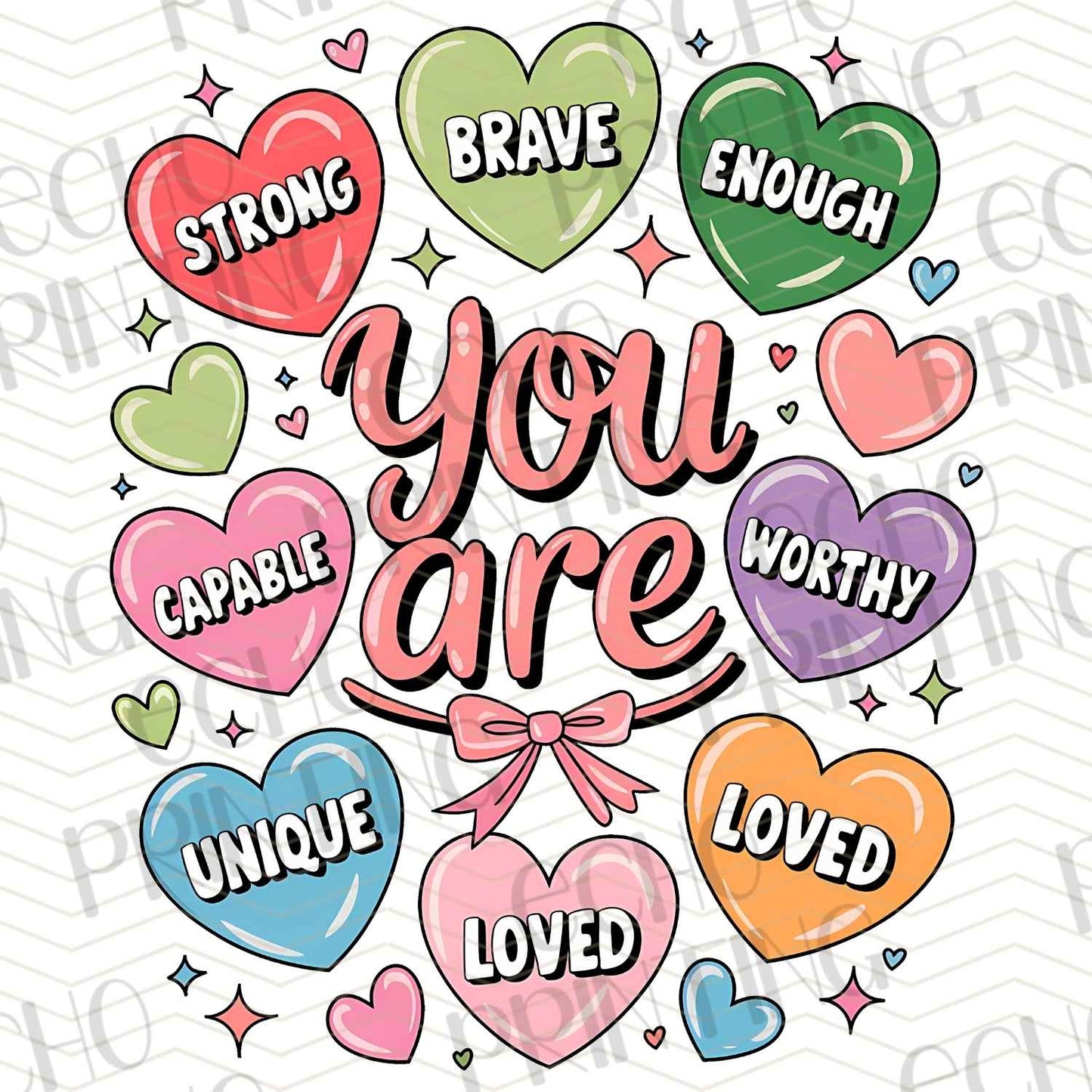FTHG 439 - YOU ARE STRONG BRAVE KIND LOVED