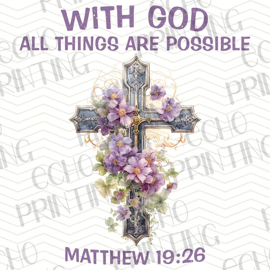 FTHG 473 - WITH GOD ALL THINGS ARE POSSIBLE