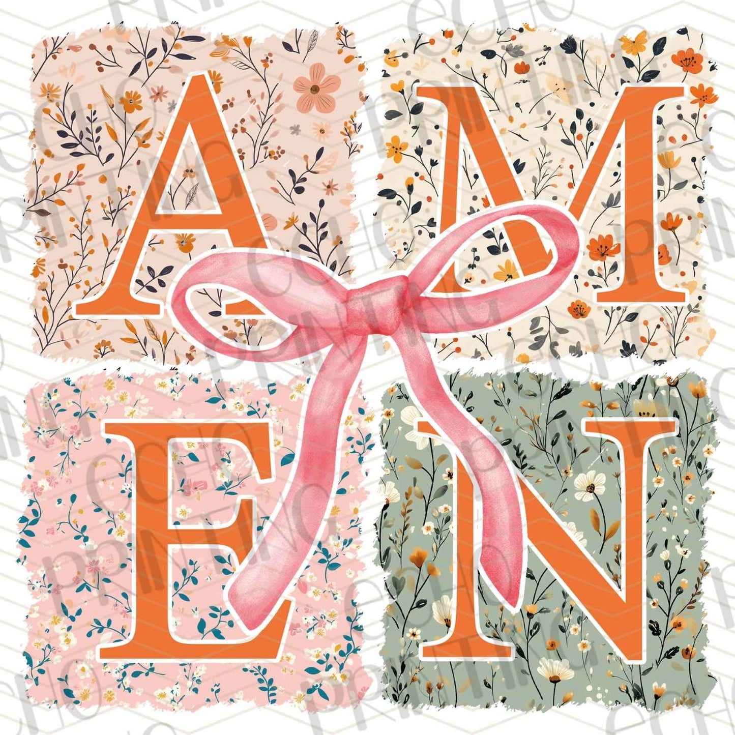 FTH 476 - FLORAL AMEN