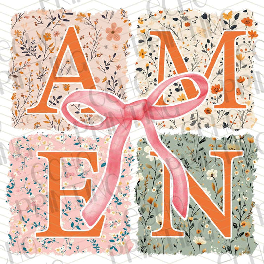 FTH 476 - FLORAL AMEN