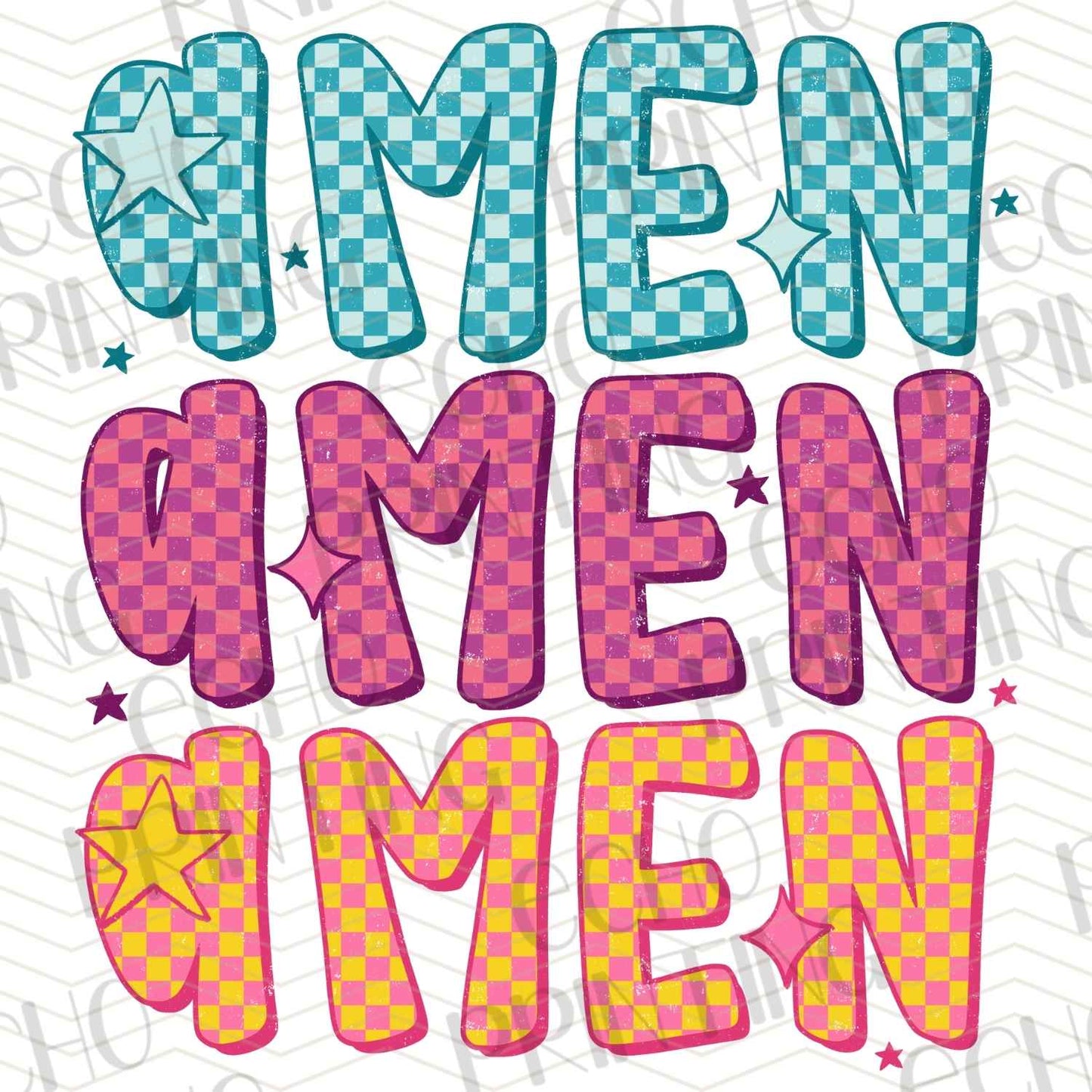 FTHG 477 - COLORFUL AMEN