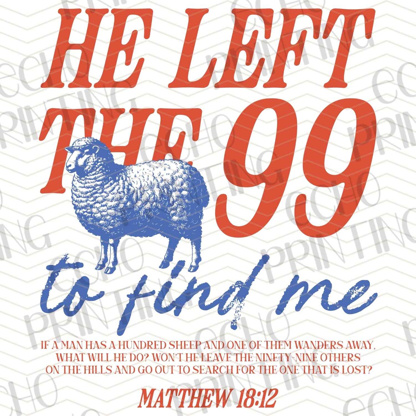 FTH 499 - HE LEFT THE 99