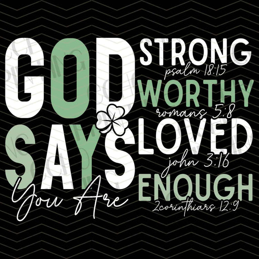 FTH 546 – GOD SAYS YOU ARE STRONG LOVED ENOUGH