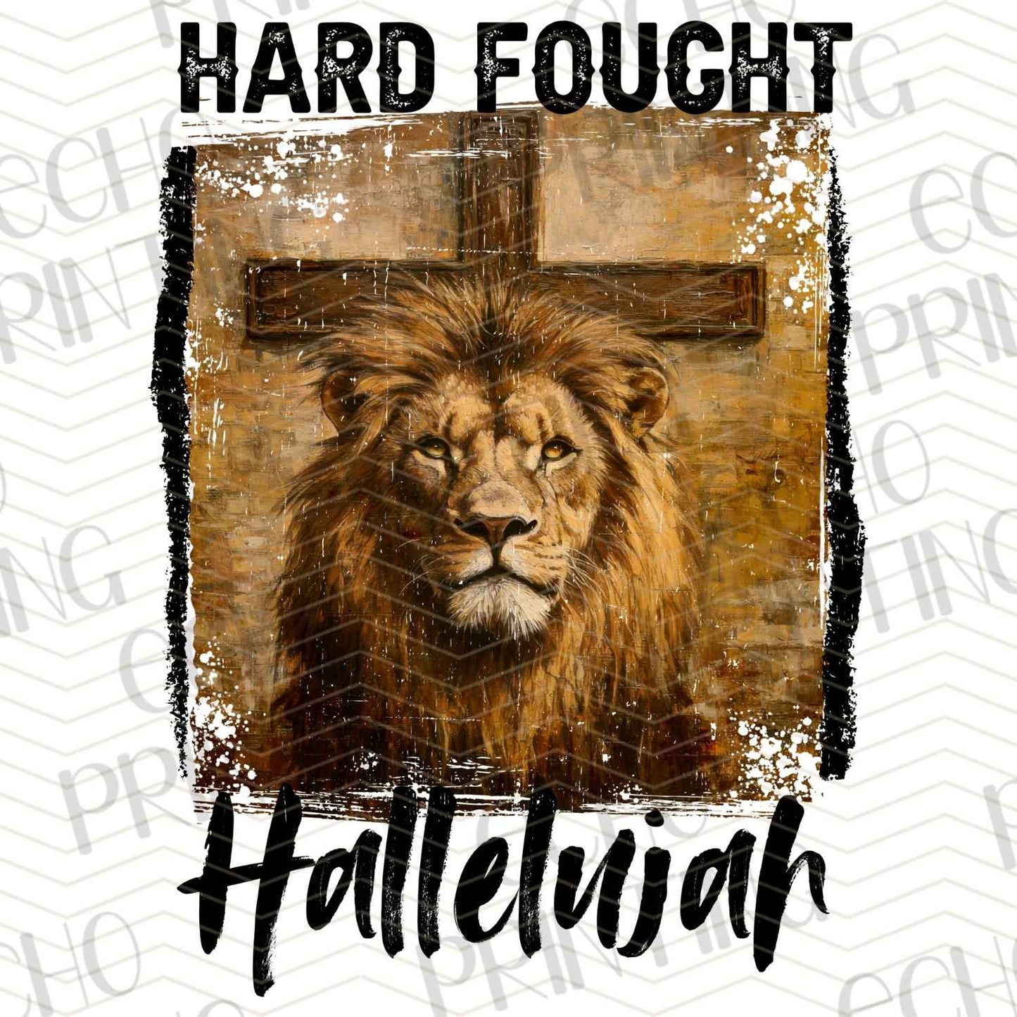 FTH 558 – HARD FOUGHT HALLELUJAH – LION & CROS