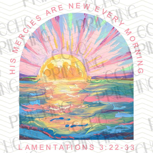 FTHG 567 – HIS MERCIES ARE NEW – SUNRISE WITH CROSS