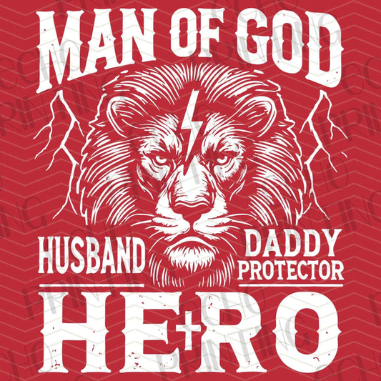 FTHG 607 – MAN OF GOD – HUSBAND DADDY PROTECTOR HERO