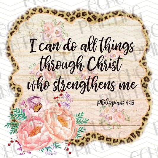 FTH 624 – I CAN DO ALL THINGS THROUGH CHRIST