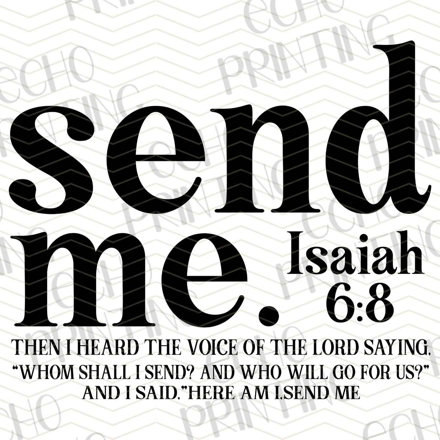 FTHG 646 – SEND ME – ISAIAH 6:8