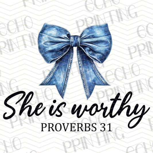 FTH 650 – SHE IS WORTHY – PROVERBS 31
