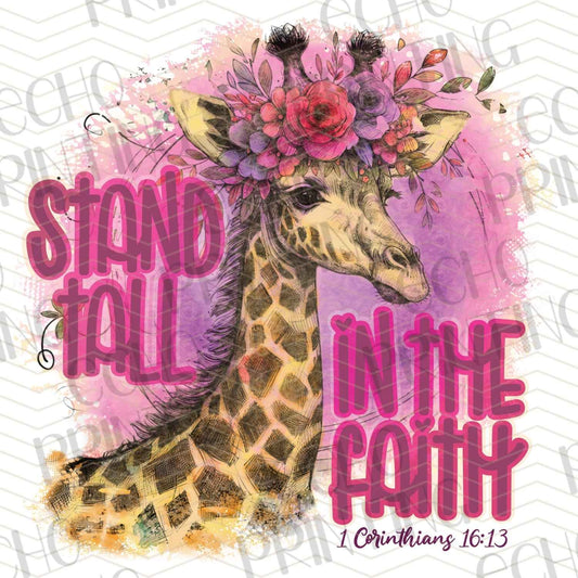 FTH 654 – STAND TALL IN THE FAITH – 1 CORINTHIANS 16:13
