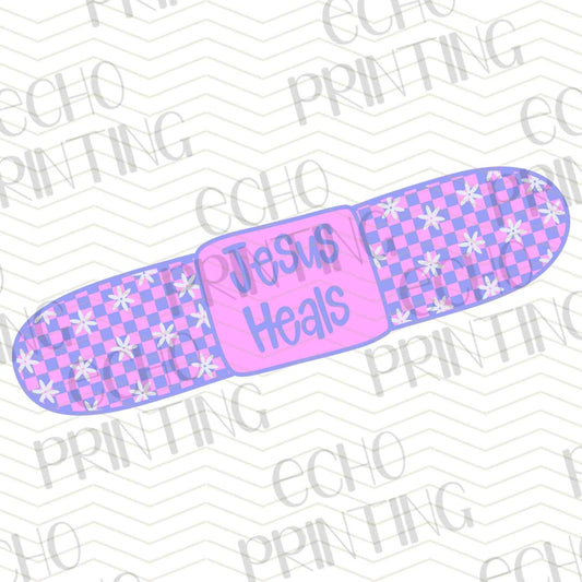 FTH 664 – JESUS HEALS – PURPLE BANDAID