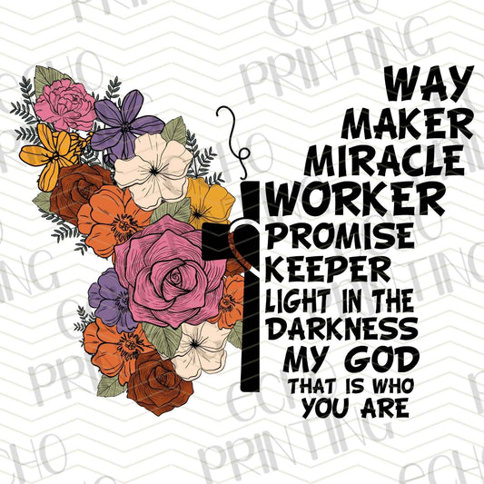 FTHG 672 – WAY MAKER MIRACLE WORKER PROMISE KEEPER