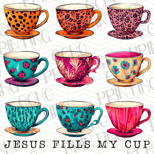 FTH 702 – JESUS FILLS MY CUP TEACUPS
