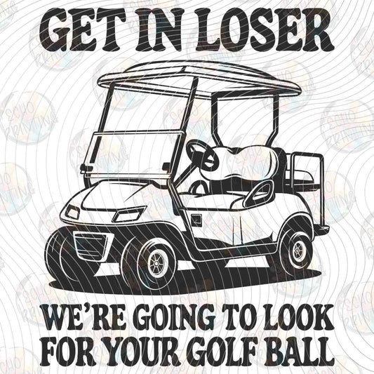 GLFG 10 - GOLF BALL SEARCH CART
