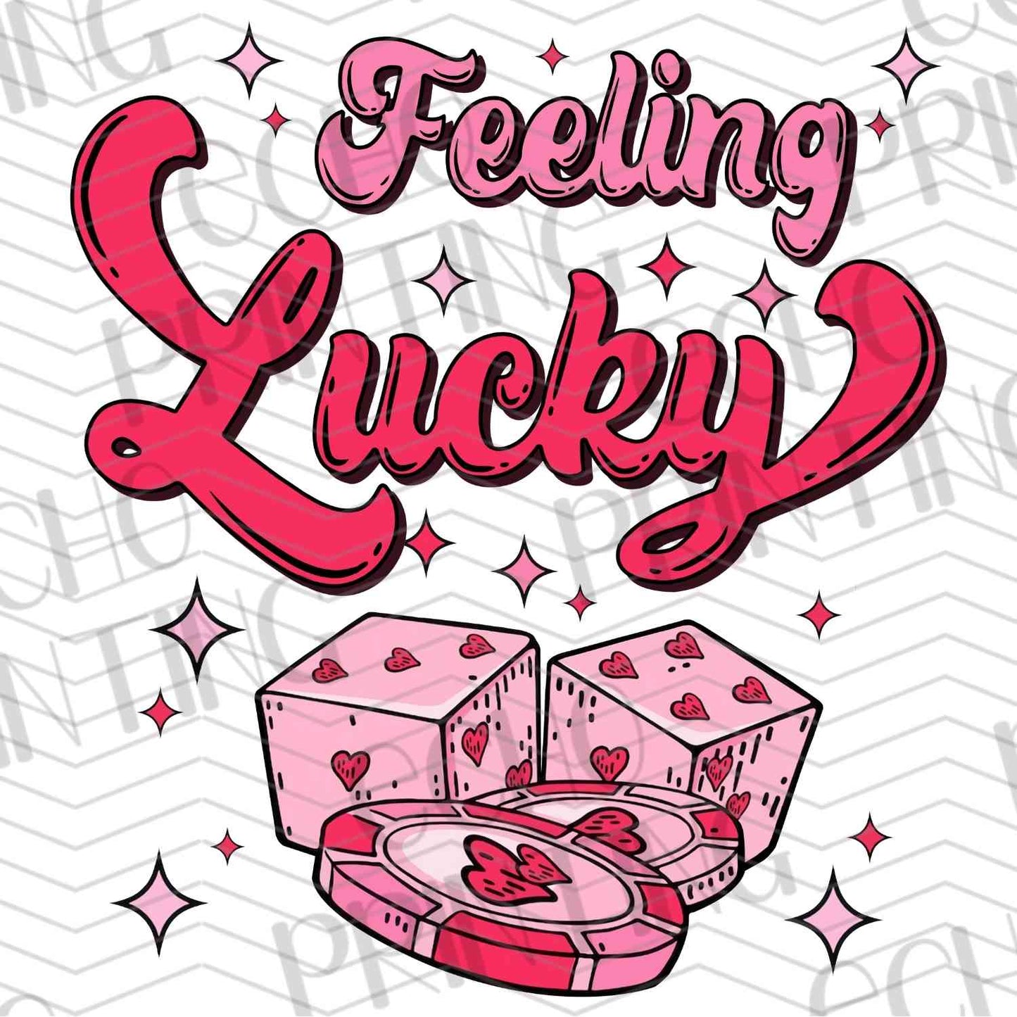 VLTG 510 - FEELING LUCKY DICE PINK