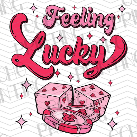 VLTG 510 - FEELING LUCKY DICE PINK