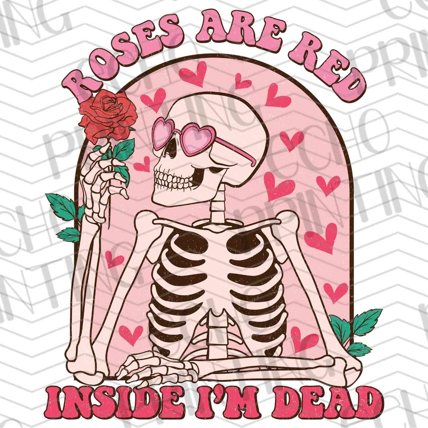 VLTG 511 - ROSES ARE RED SKELETON COUPLE