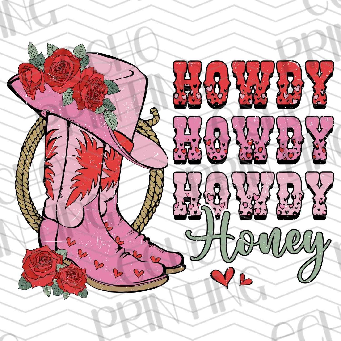 VLTG 512 - HOWDY HOWDY HONEY COWGIRL