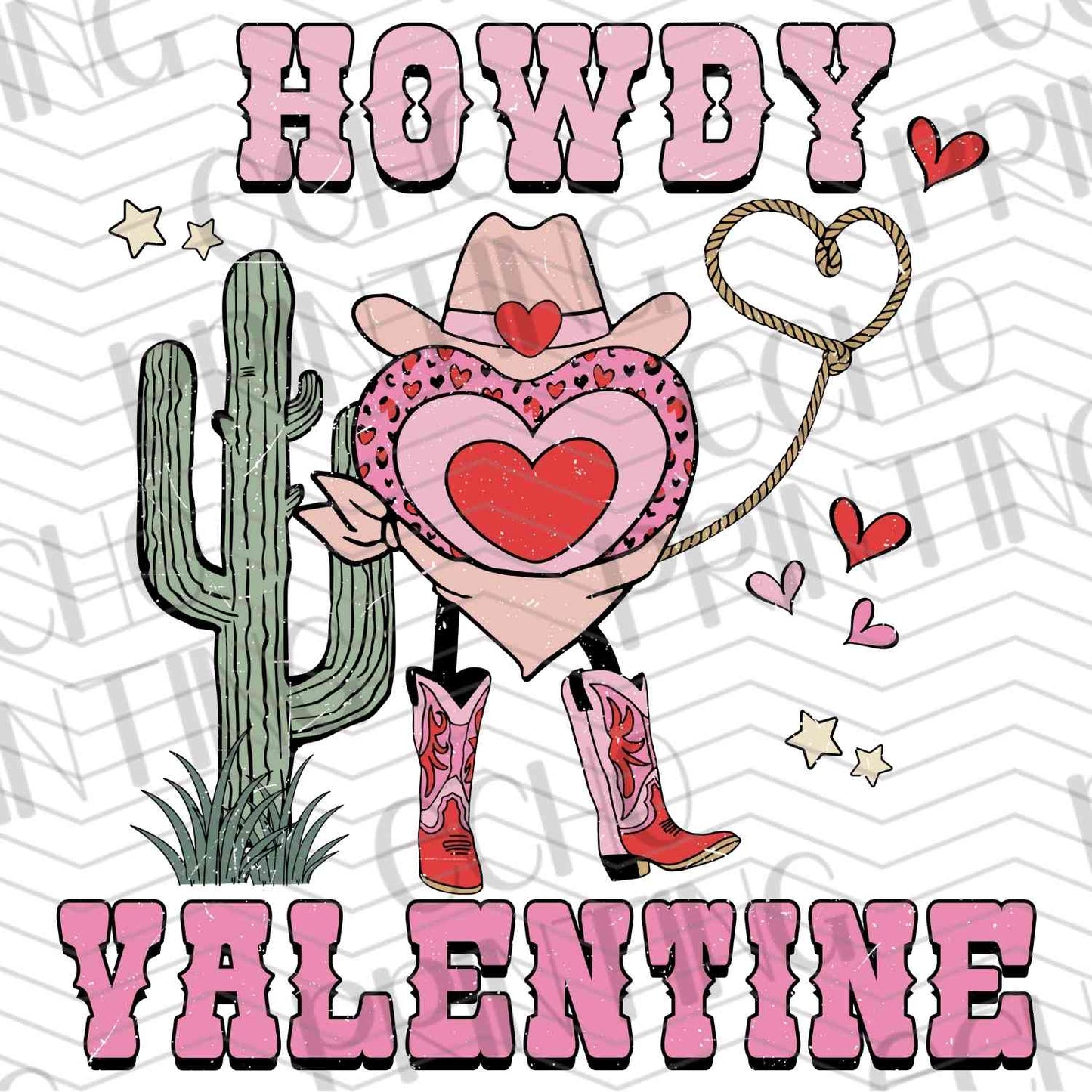 VLTG 513 - HOWDY VALENTINE CACTUS