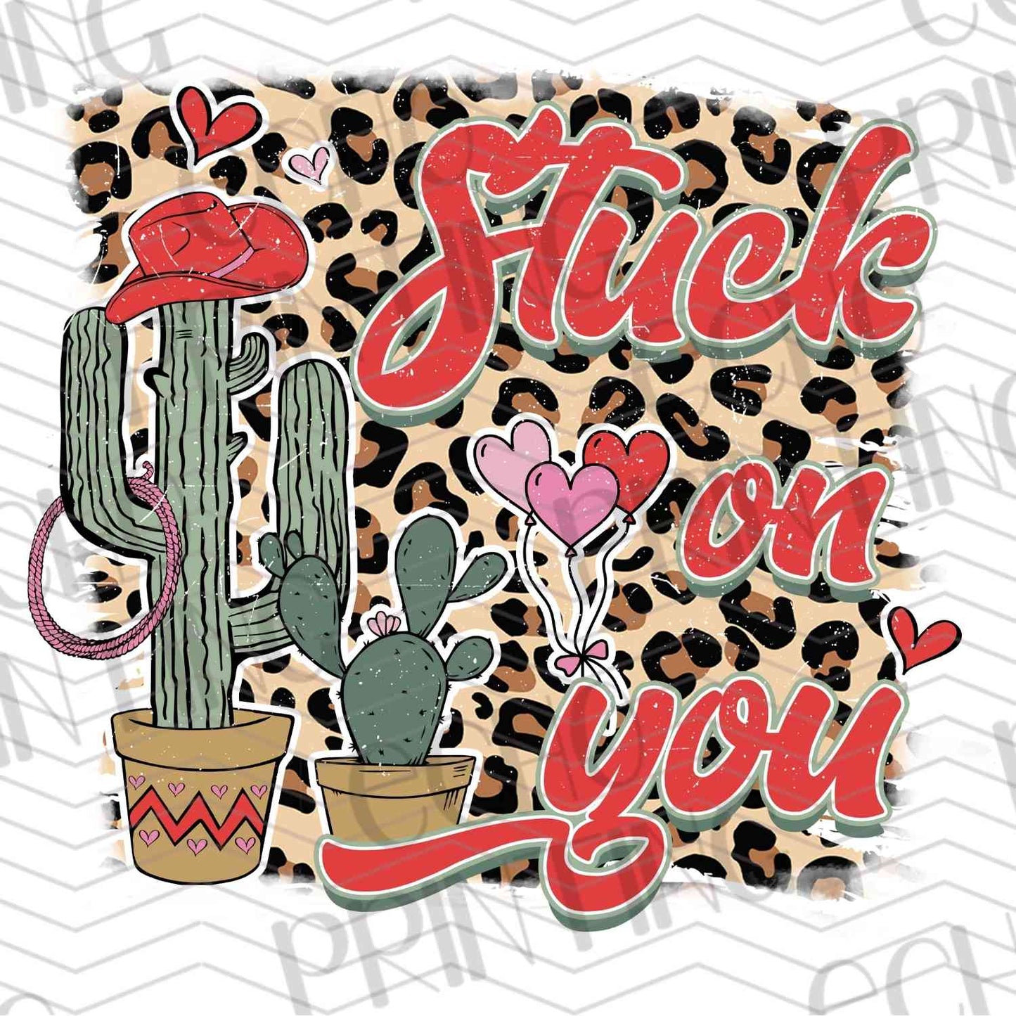 VLTG 517 - STUCK ON YOU CACTUS LEOPARD