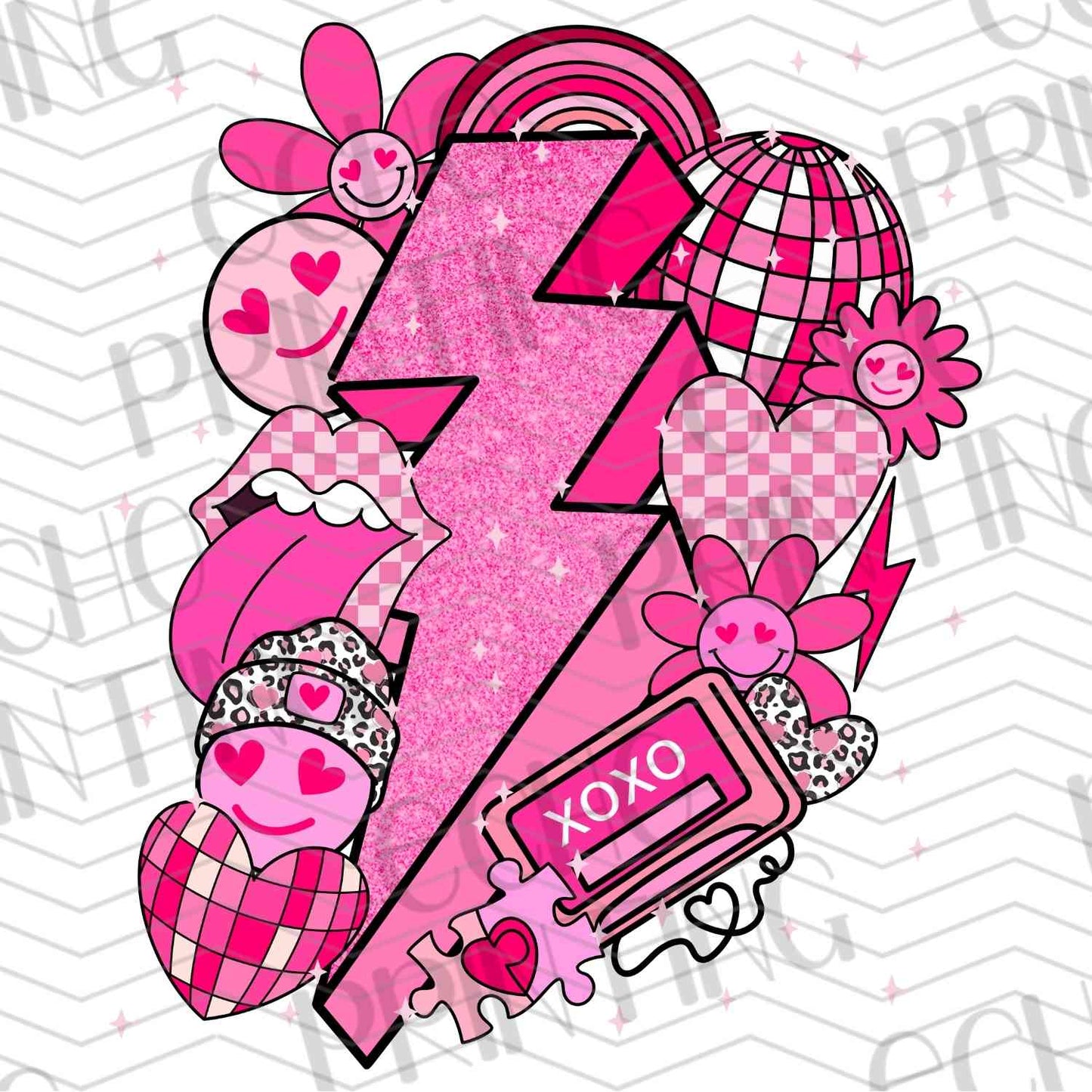 VLTG 538 - PINK POWER HEART