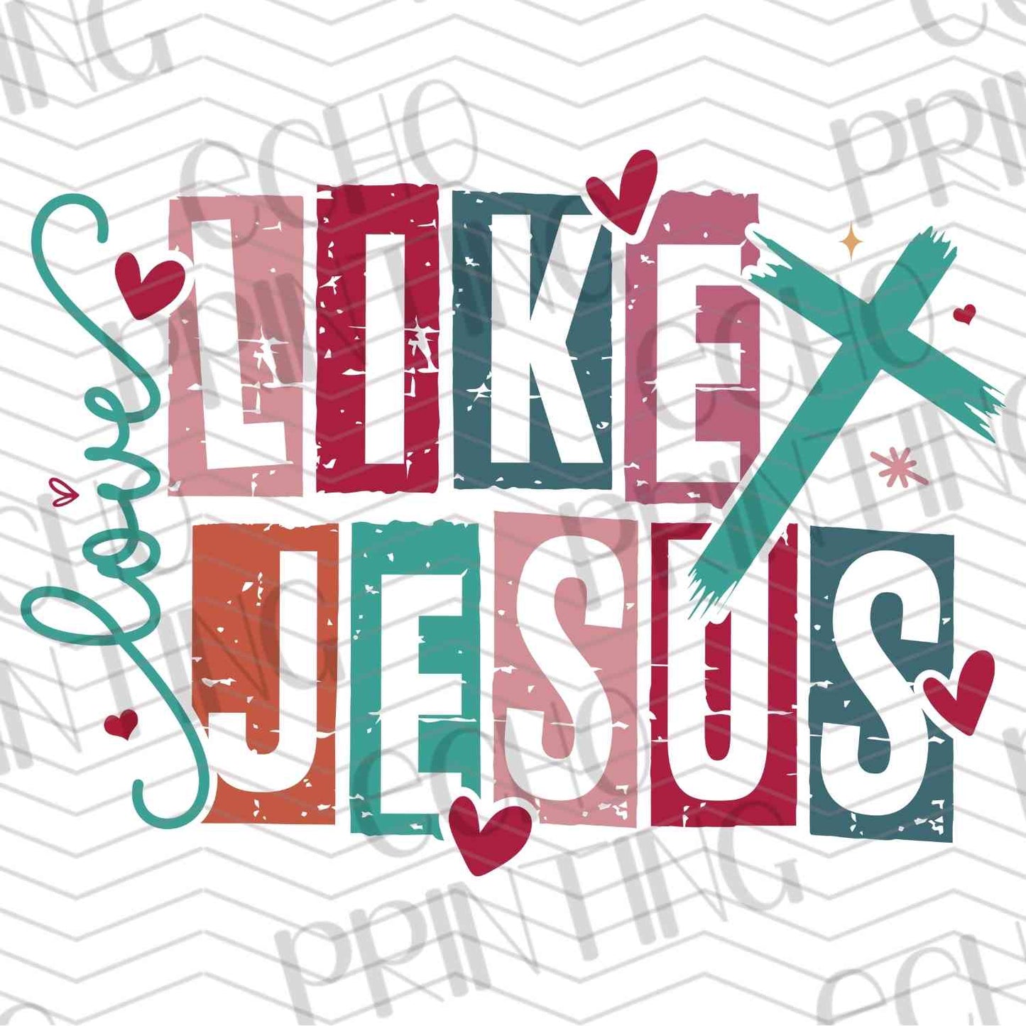 VLTG 543 - LOVE LIKE JESUS RETRO