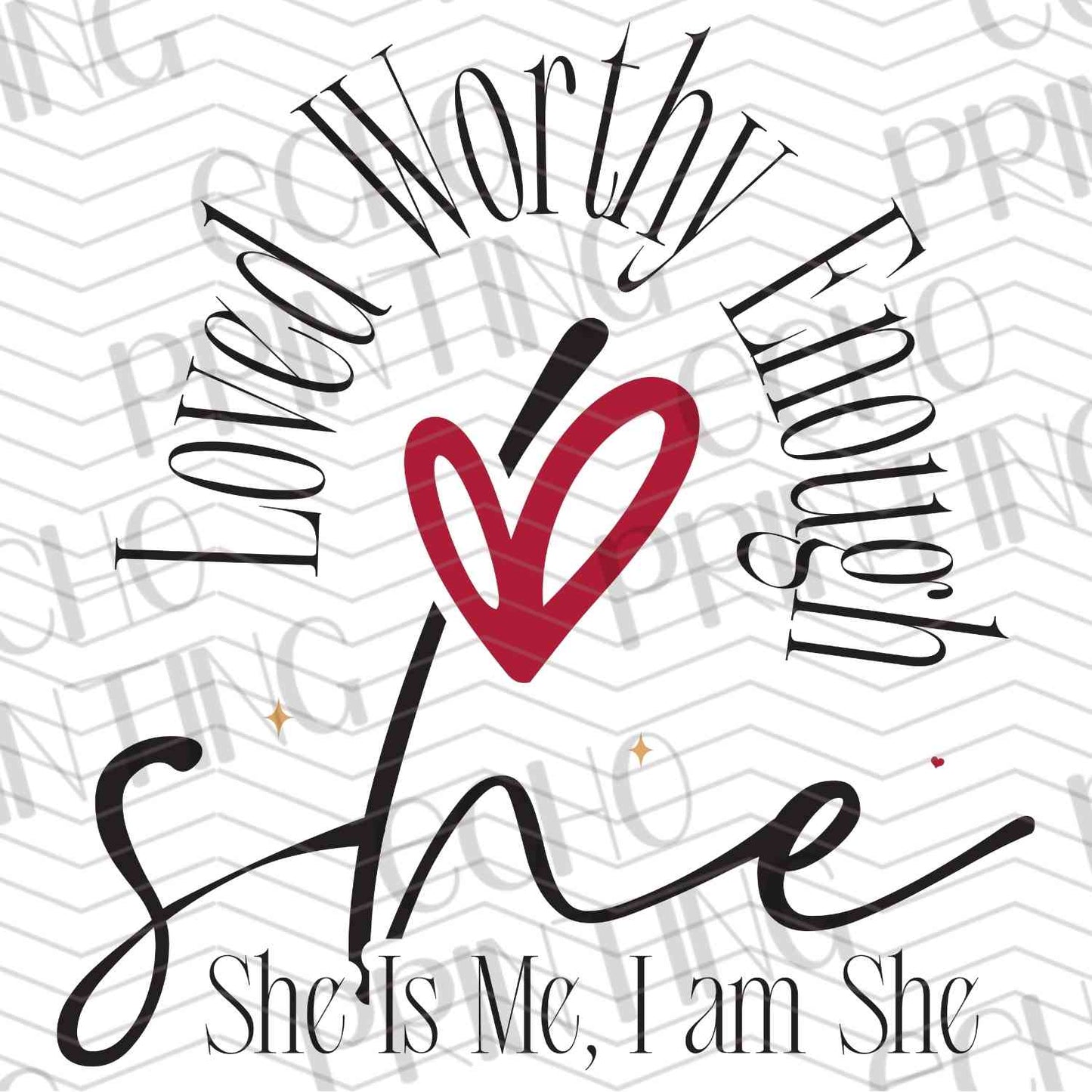 VLTG 558 - WORTHY LOVED SHE