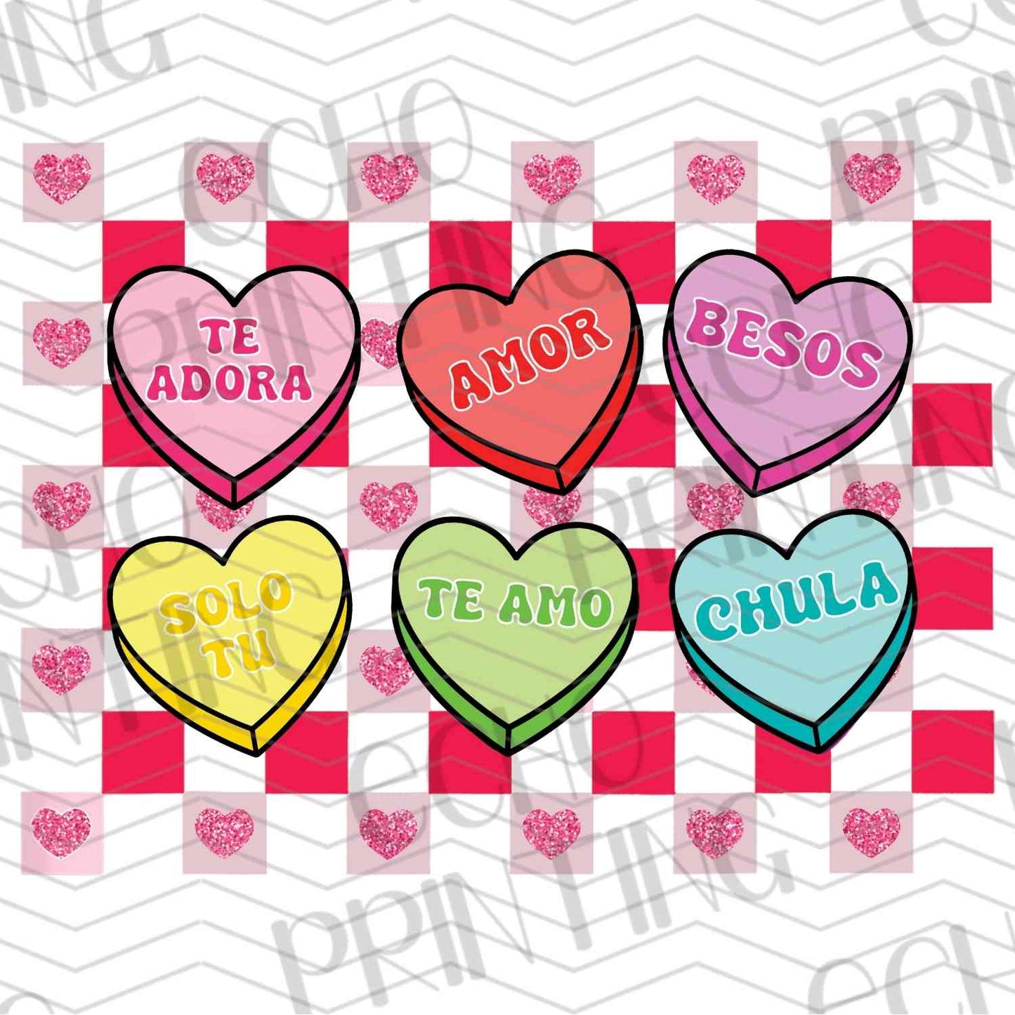 VLTG 571 - CANDY HEART GRID