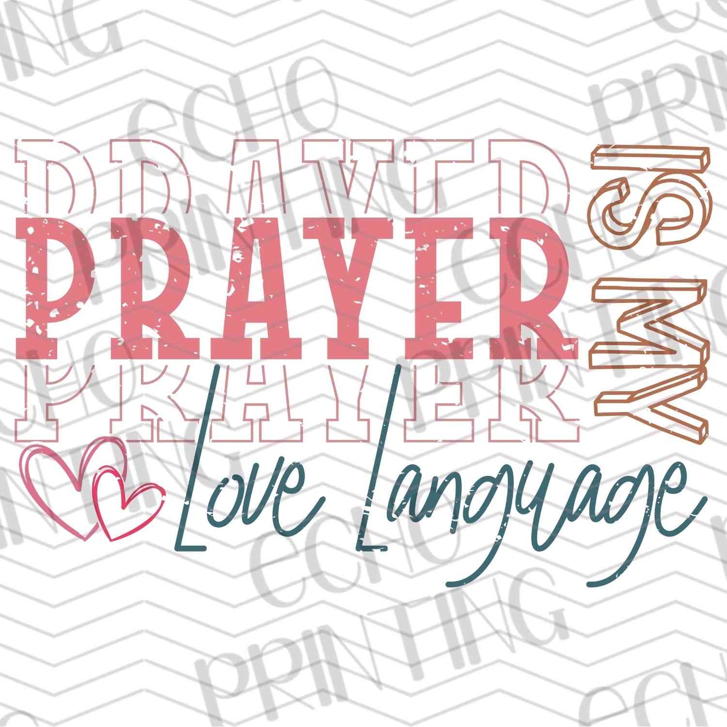 VLTG 582 - PRAYER LOVE LANGUAGE