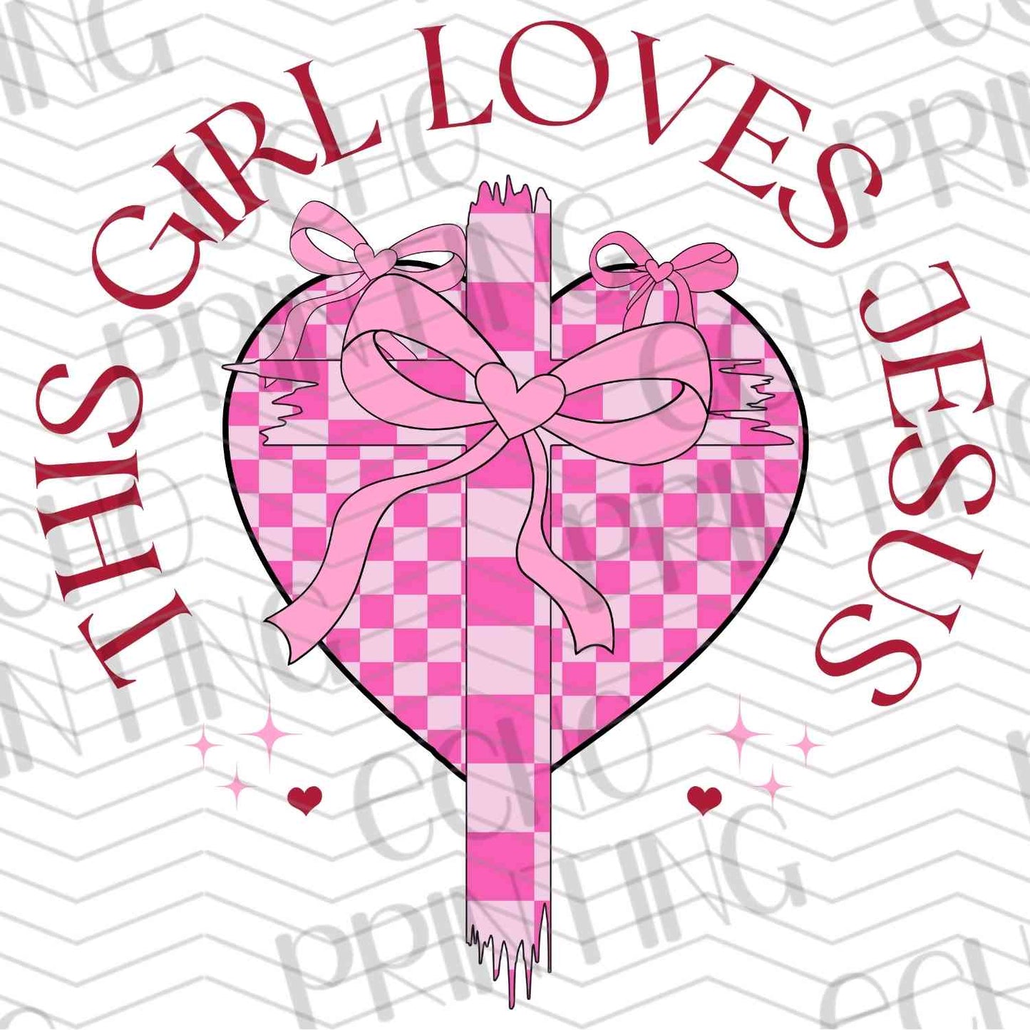 VLTG 587 - THIS GIRL LOVES JESUS